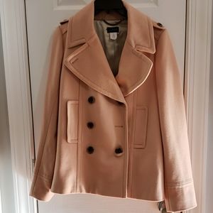 Jcrew jacket peach/pink/nude size T6